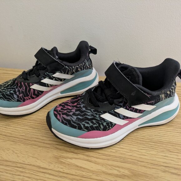 Adidas Fortarun EL Black Running Shoes - 11K - Picture 5 of 10